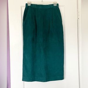 Vintage Corduroy Skirt